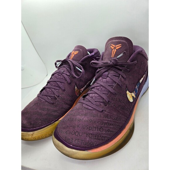 Nike Kobe AD Devin Booker PE Basketball Shoes Mens 10.5 Purple Athletic Sneakers main image 7